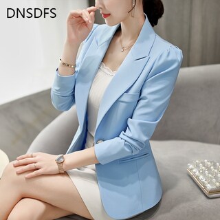 Foto 3 | Venta Internacional-chaqueta Blazer Luckbn De Poliéster Para Mujer, Elegante, De Oficina