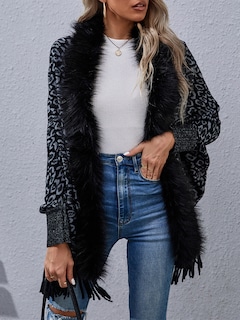 Foto 2 | Venta Internacional- Chaqueta Animal Print para Mujer