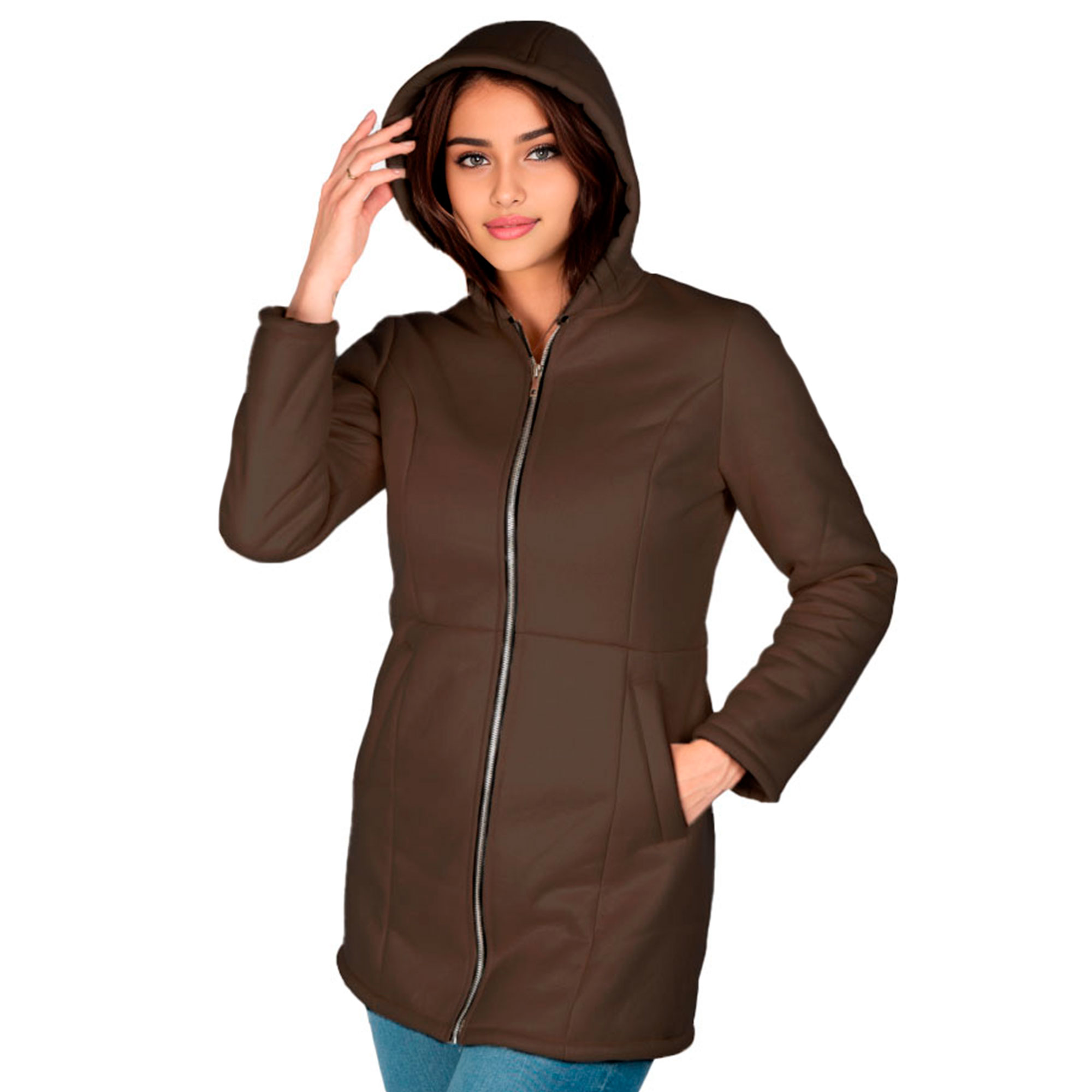 Foto 4 pulgar | Abrigo Britos Jeans Mujer Cazadora Tr4098