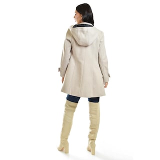 Foto 3 | Abrigo Con Capucha Roman Fashion / Juvenil, 1020 (beige) Beige