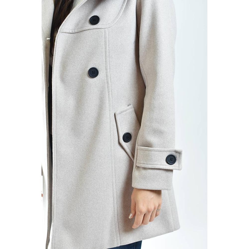Foto 5 pulgar | Abrigo Con Capucha Roman Fashion / Juvenil, 1020 (beige) Beige