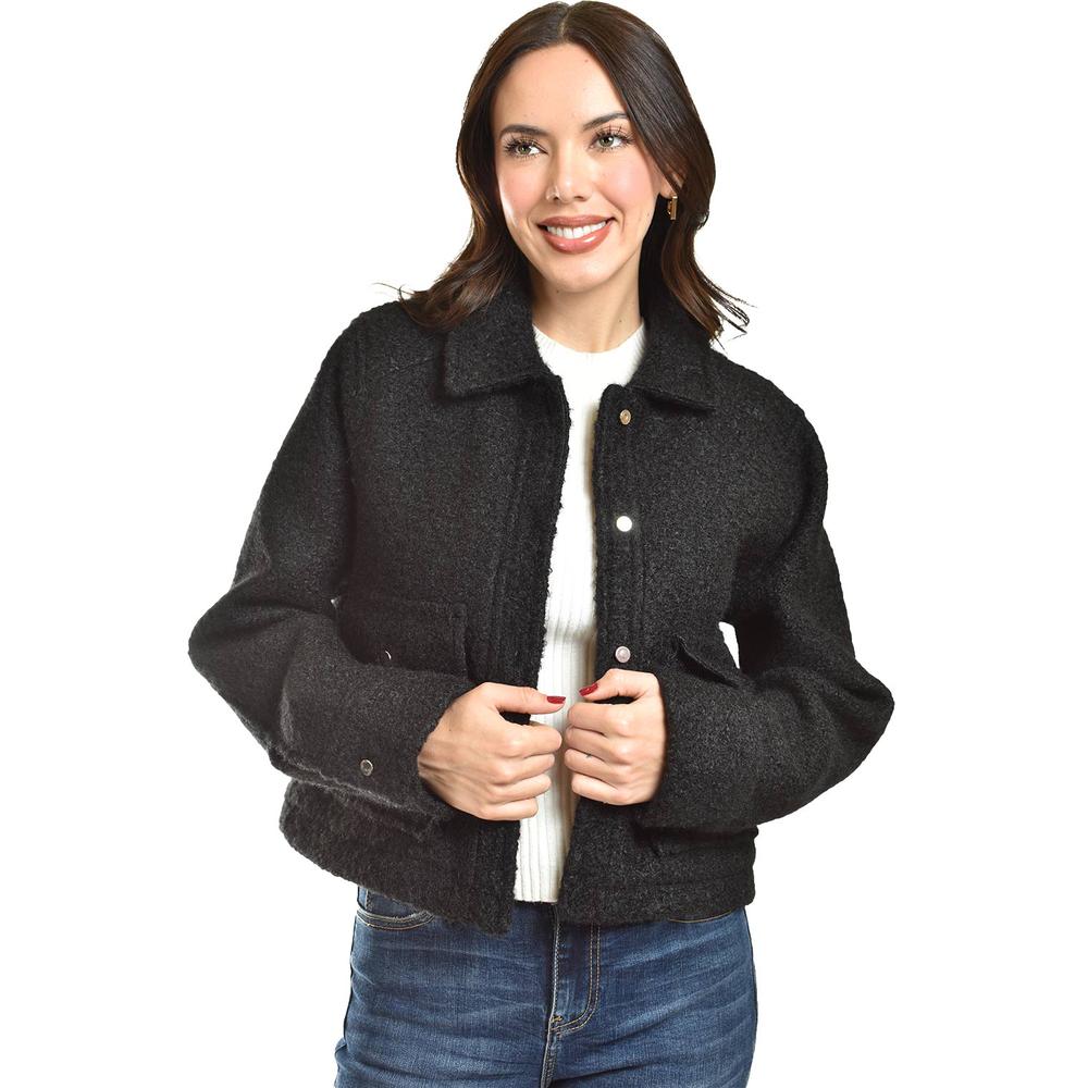 Chaqueta Teddy Roman Fashion /juvenil, 121 (negro) Negro