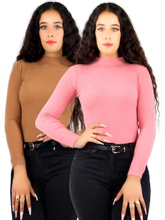 Foto 1 | Set De Dos Sueteres Para Mujer Casual Sweater Dama Diseño Canale Suet-1008-px2 Variedad De Colores Invierno Blusa