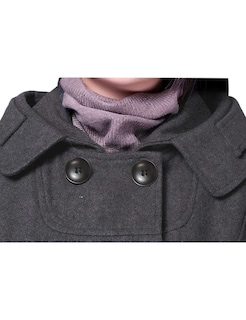 Foto 6 | Gabardina Coat Tanming De Lana Con Capucha Para Mujer - Venta Internacional.