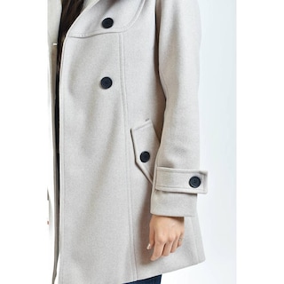 Foto 4 | Abrigo con Capucha Roman Fashion para Mujer