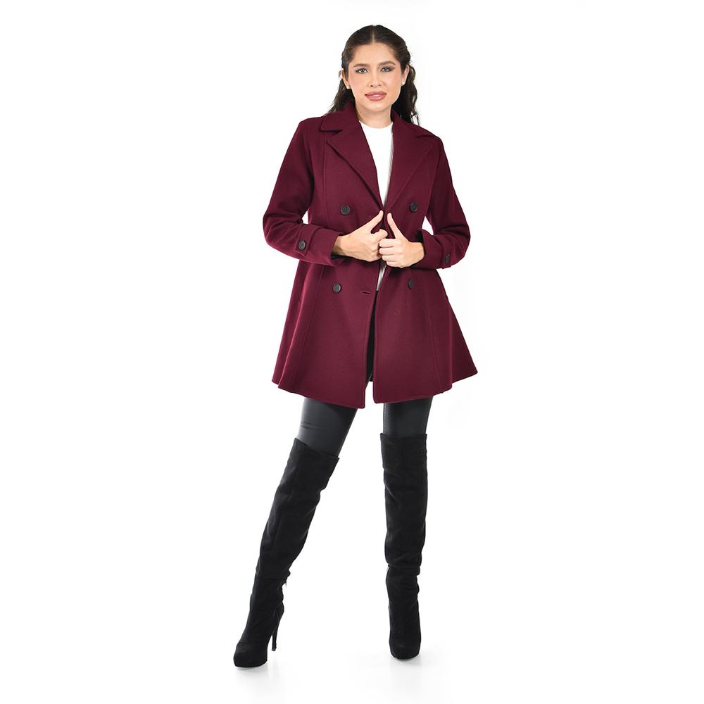 Foto 1 | Abrigo Tipo Trench Roman Fashion /juvenil  1520 (vino) Vino