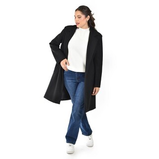 Foto 5 | Abrigo Semi Formal Roman Fashion /tallas Extras 2103 (negro) Negro