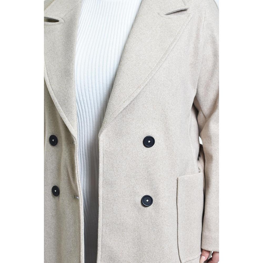 Foto 5 | Abrigo Largo con Cinto Roman Fashion para Mujer