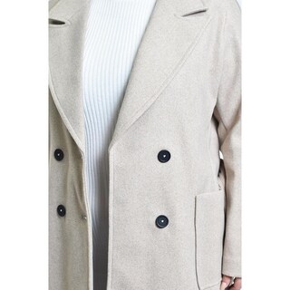 Foto 5 | Abrigo Largo con Cinto Roman Fashion para Mujer