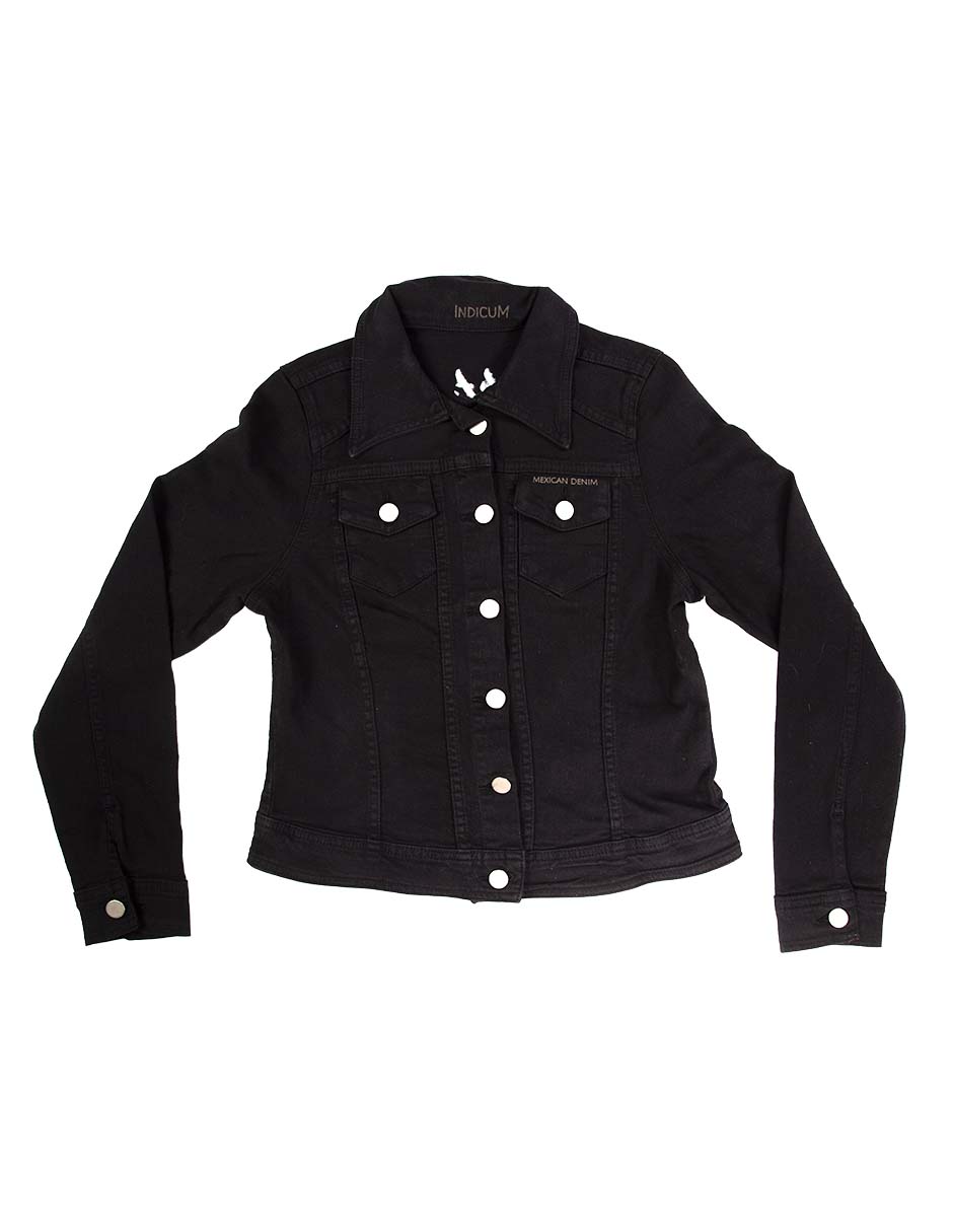 Foto 6 | Chamarra para Dama Indicum Fire Slim Fit color  Negro