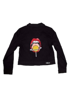 Foto 5 | Chamarra De Mezclilla Indicum Mundos Slim Fit Color Negro