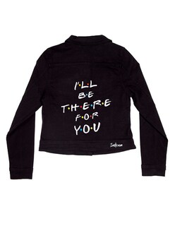 Foto 5 | Chamarra de Mezclilla Indicum Denim Friends color Negro Slim Fit
