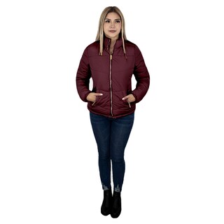 Foto 3 | Chamarra London Rock color Tinta para Mujer