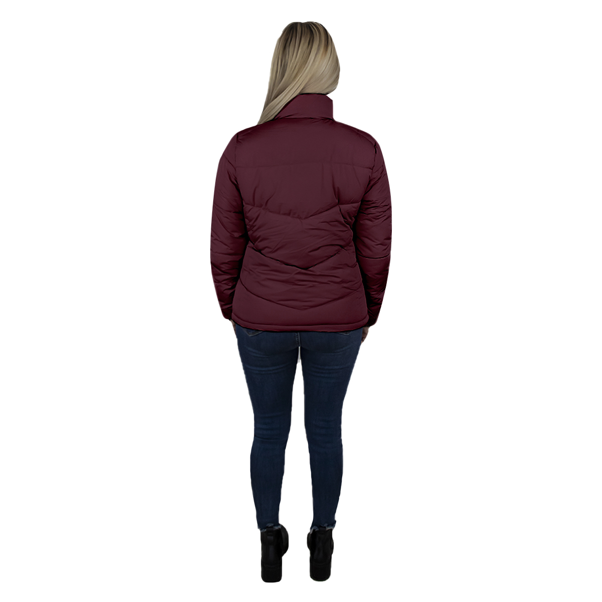 Foto 5 | Chamarra London Rock color Tinta para Mujer