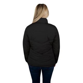 Foto 5 | Chamarra London Rock color Negro para Mujer