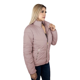 Foto 3 | Chamarra con Interior de Polar London Rock color Rosa para Mujer