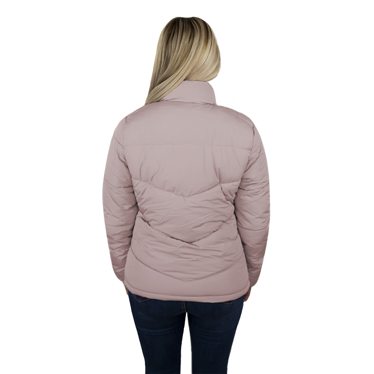 Foto 6 pulgar | Chamarra con Interior de Polar London Rock color Rosa para Mujer