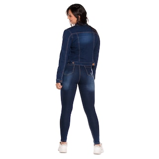 Foto 4 | Chamarra de Mezclilla Stretch Pineda Jeans para Dama con Bolsas