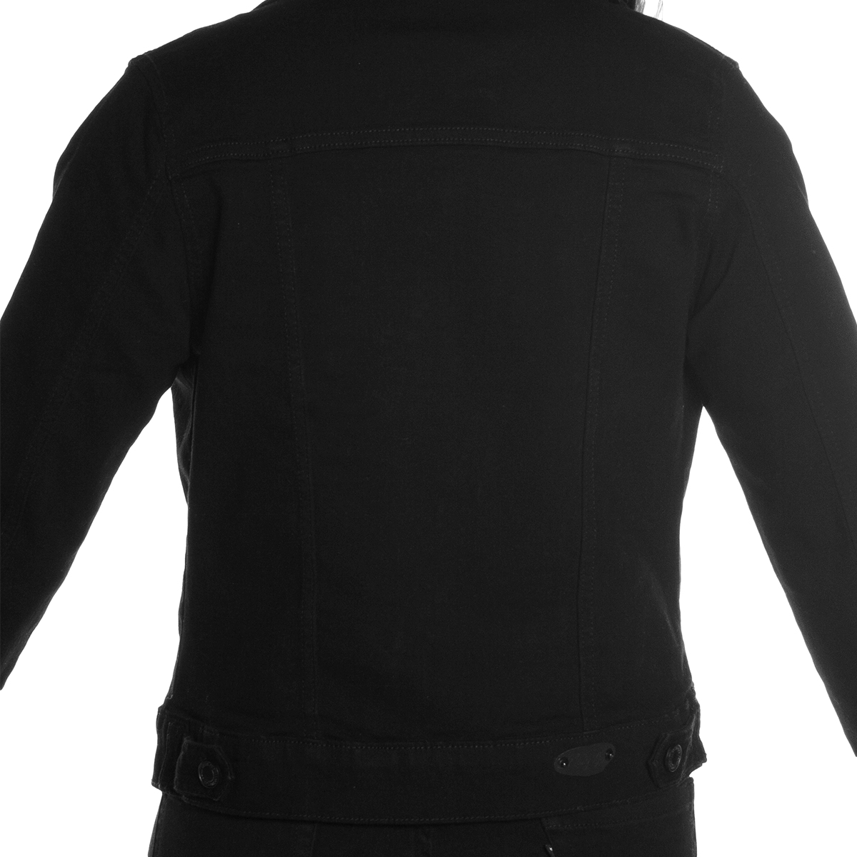 Foto 7 pulgar | Chamarra de Mezclilla Stretch Pineda Jeans color Negro para Dama con Bolsas