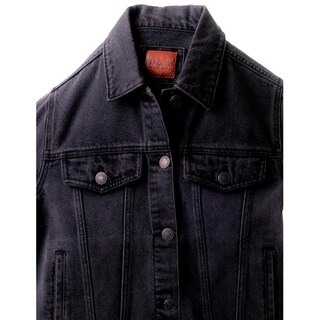 Foto 3 | Chamarra De Mezclilla Balam /juvenil, 6417 (negro) Negro