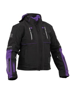 Foto 2 | Chamarra de Moto Turer Negra Impermeable para Mujer
