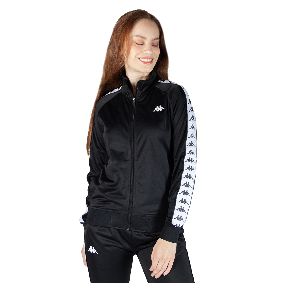Chamarra Kappa color Negro para Mujer