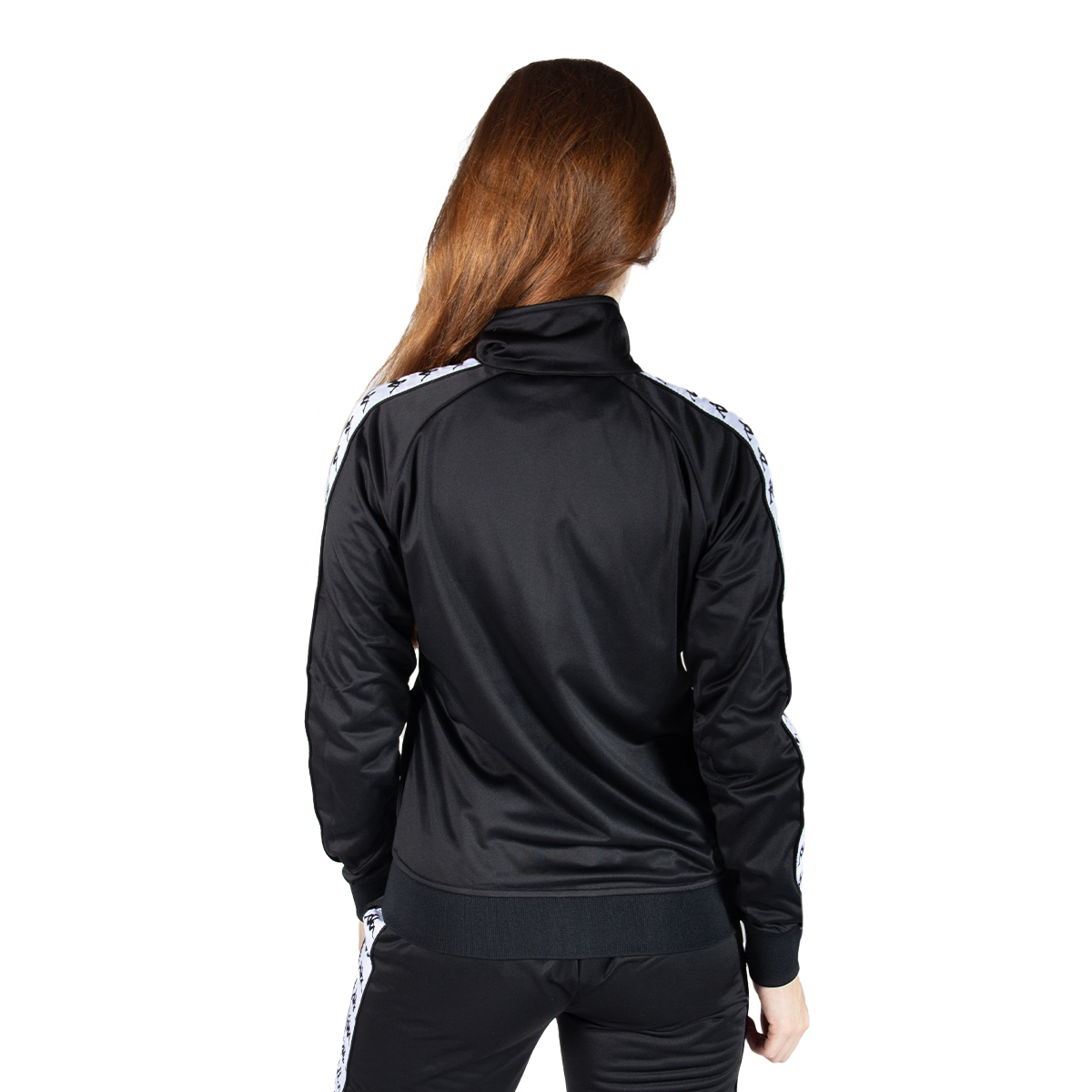 Foto 3 pulgar | Chamarra Kappa color Negro para Mujer