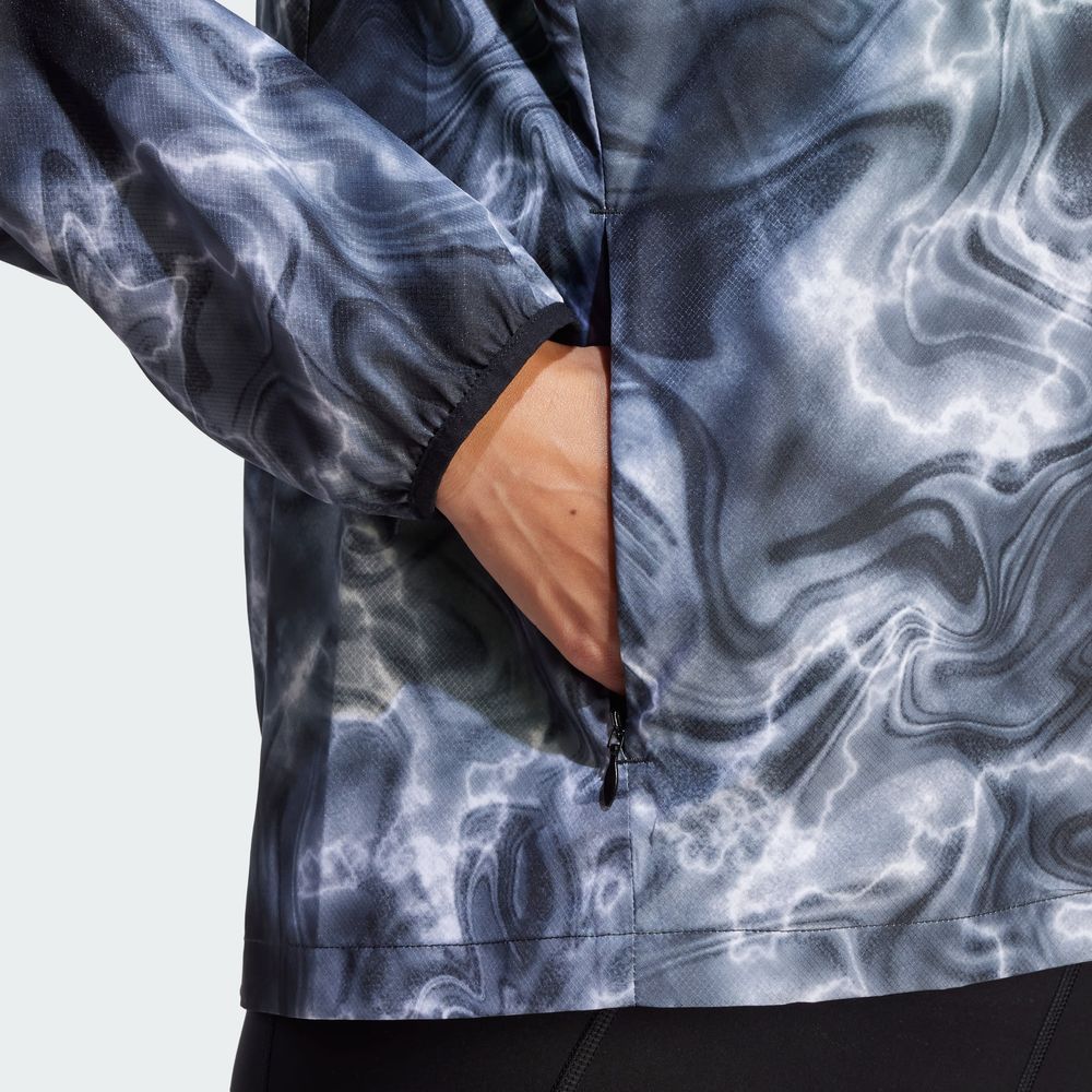 Foto 6 | Chamarra Adidas Blanca para Mujer