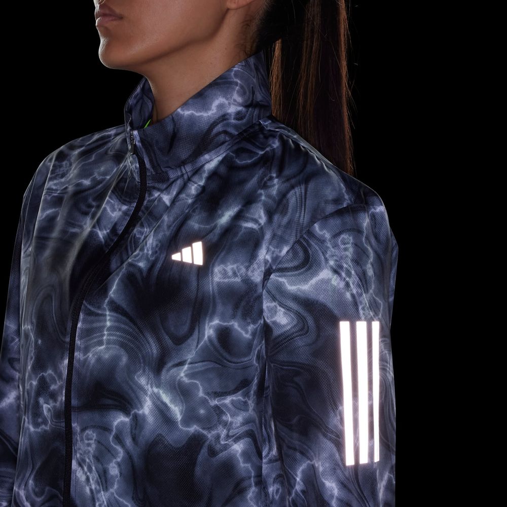 Foto 8 pulgar | Chamarra Adidas Blanca para Mujer