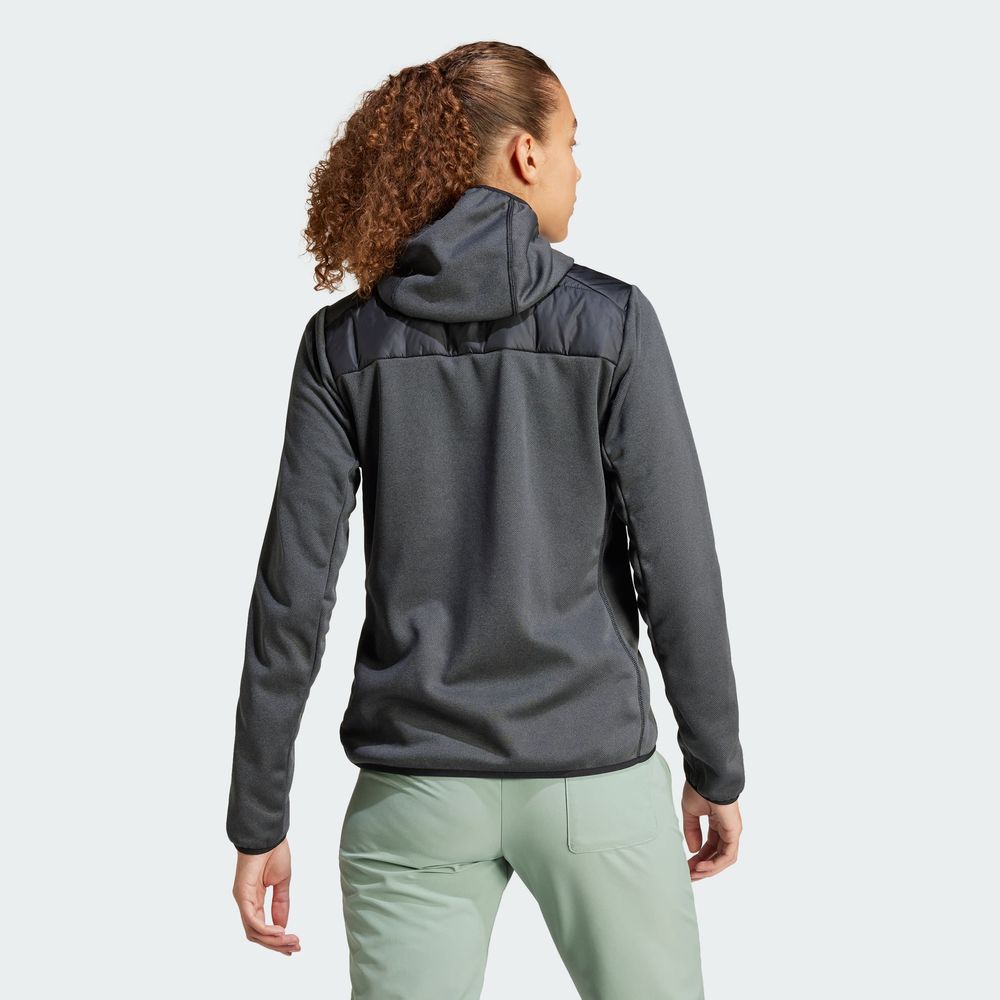 Foto 5 pulgar | Chamarra Térmica con Gorro Adidas Terrex Multi Hybrid Negra para Mujer