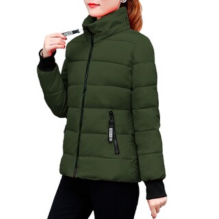 Foto 4 | Chamarra Shendy Vendy Verde para Mujer