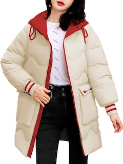 Foto 1 | Chamarra Térmica Shendy Vendy para Mujer Katiusha Premium Beige
