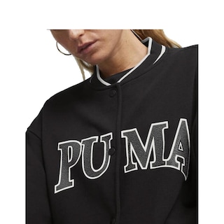 Foto 5 | Chamarra Puma Squad Negra para Mujer