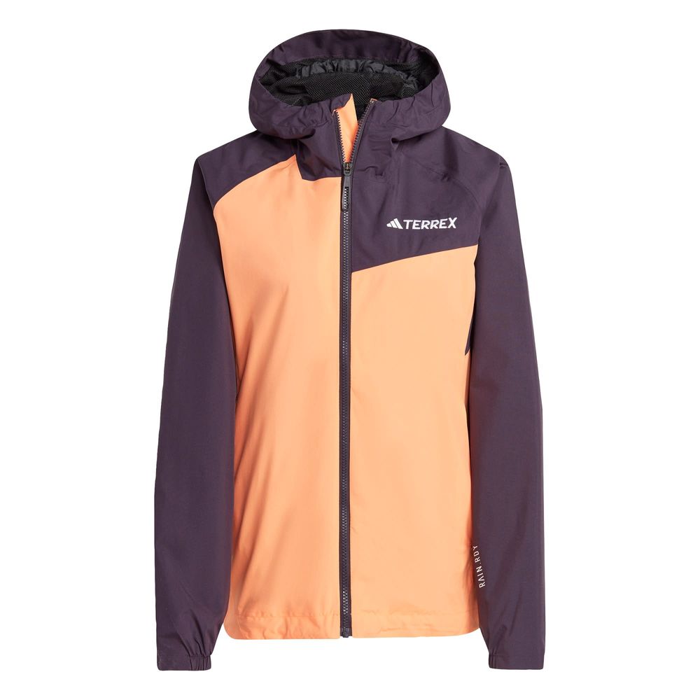 Foto 2 pulgar | Chamarra Adidas Naranja para Mujer