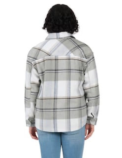 Foto 3 | Chamarra Levi's Shirt color Gris