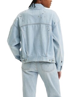 Foto 4 | Chamarra '90s Trucker Levi's color Azul