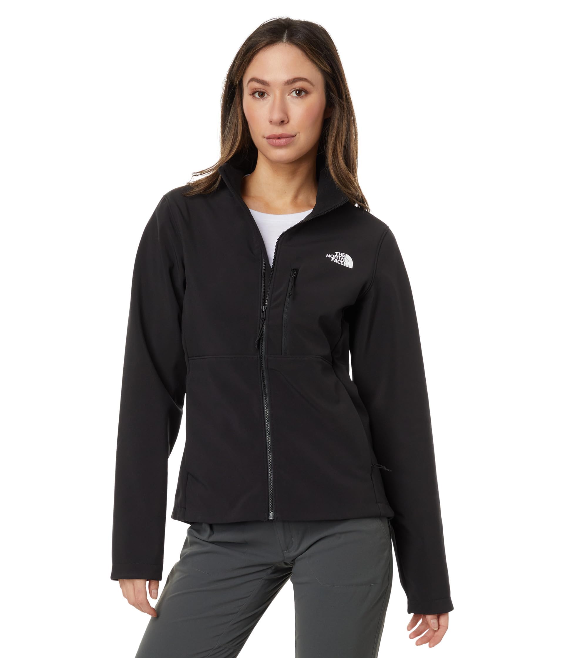 Foto 2 pulgar | Chamarra The North Face Apex Bionic 3 Negro para Mujer - Venta Internacional