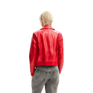 Foto 5 | Chaqueta Biker Retro Roja Desigual