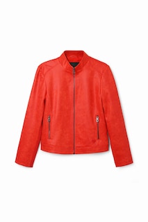Foto 1 | Chaqueta Biker Slim Roja Desigual