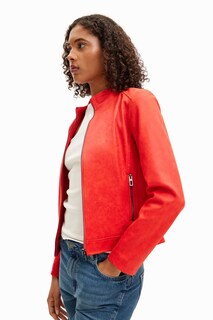 Foto 4 | Chaqueta Biker Slim Roja Desigual