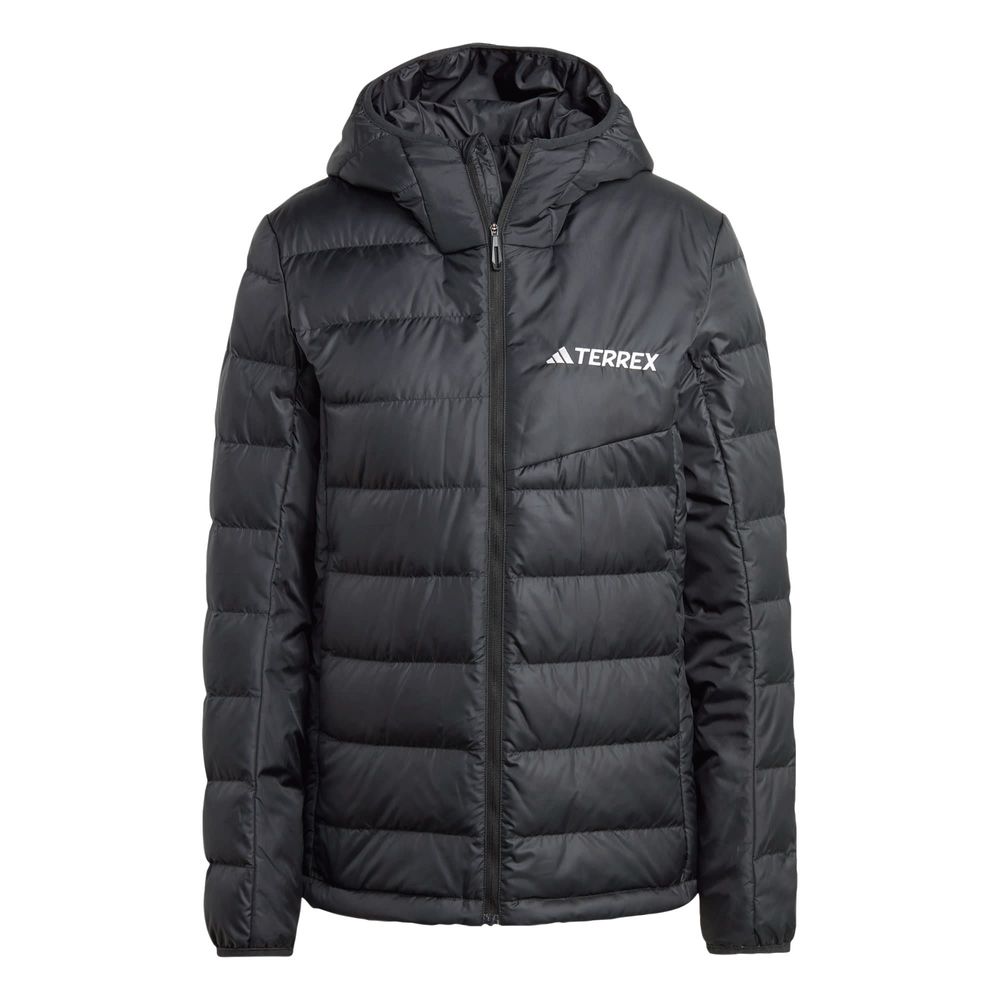 Chamarra Adidas con Relleno de Pluma Negra para Mujer