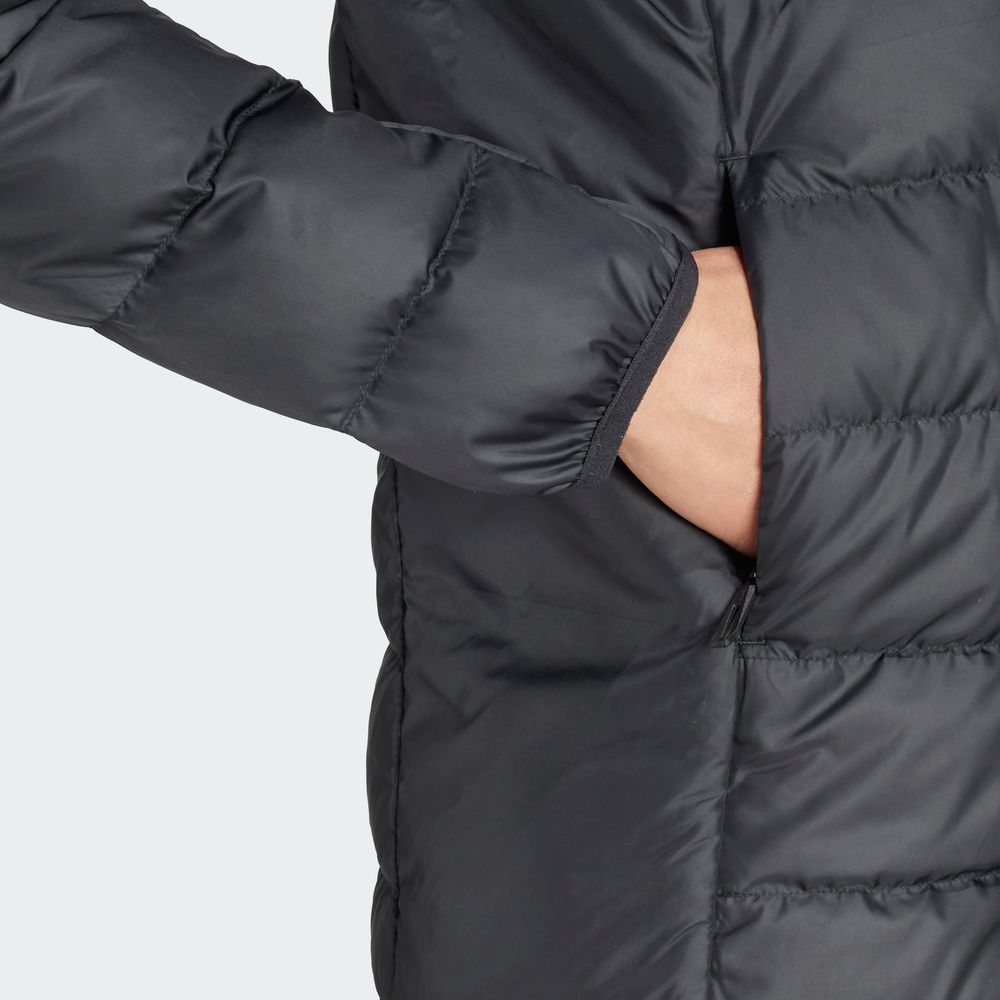 Foto 4 | Chamarra Adidas con Relleno de Pluma Negra para Mujer
