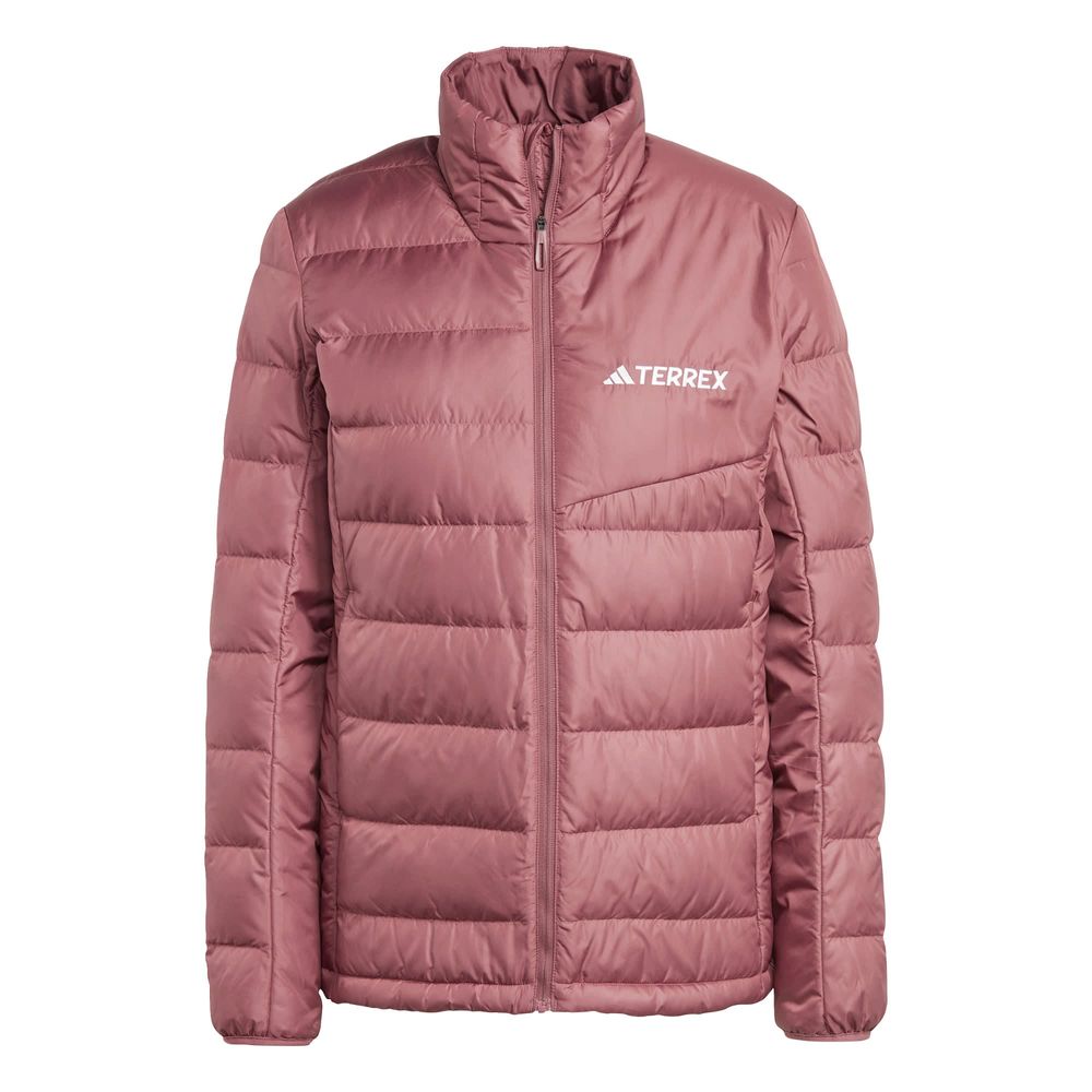 Chamarra Adidas Mt Down Jkt Granate Diseño Sencillo y Audaz para Mujer