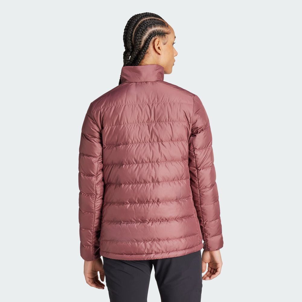 Foto 6 pulgar | Chamarra Adidas Mt Down Jkt Granate Diseño Sencillo y Audaz para Mujer