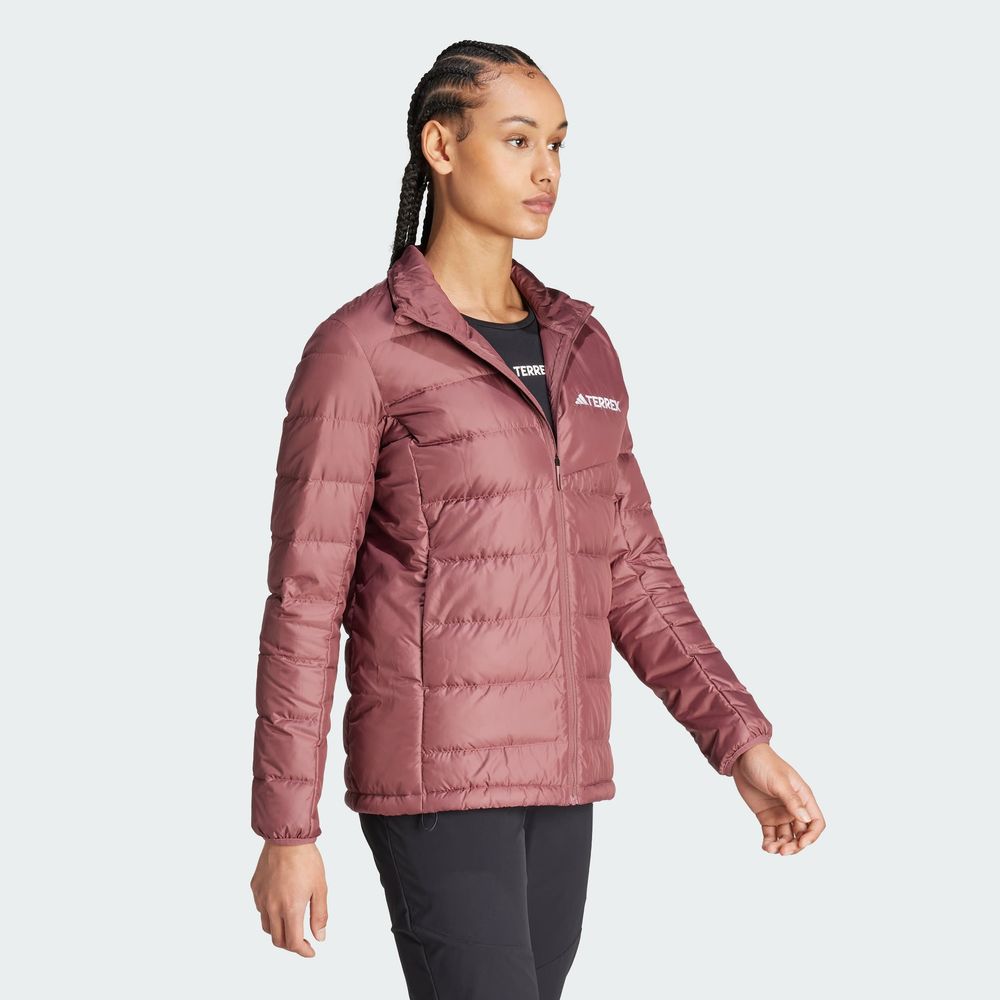 Foto 7 pulgar | Chamarra Adidas Mt Down Jkt Granate Diseño Sencillo y Audaz para Mujer