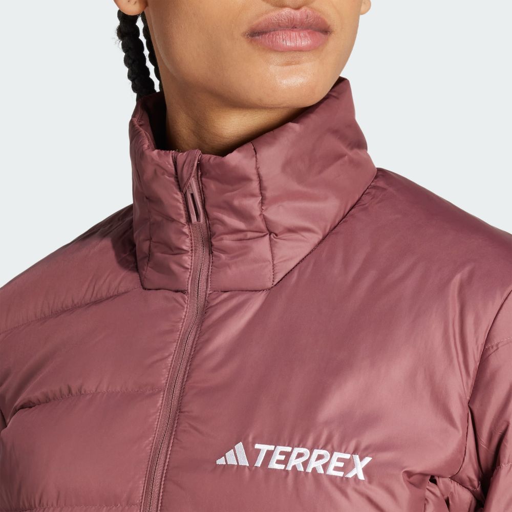 Foto 8 pulgar | Chamarra Adidas Mt Down Jkt Granate Diseño Sencillo y Audaz para Mujer