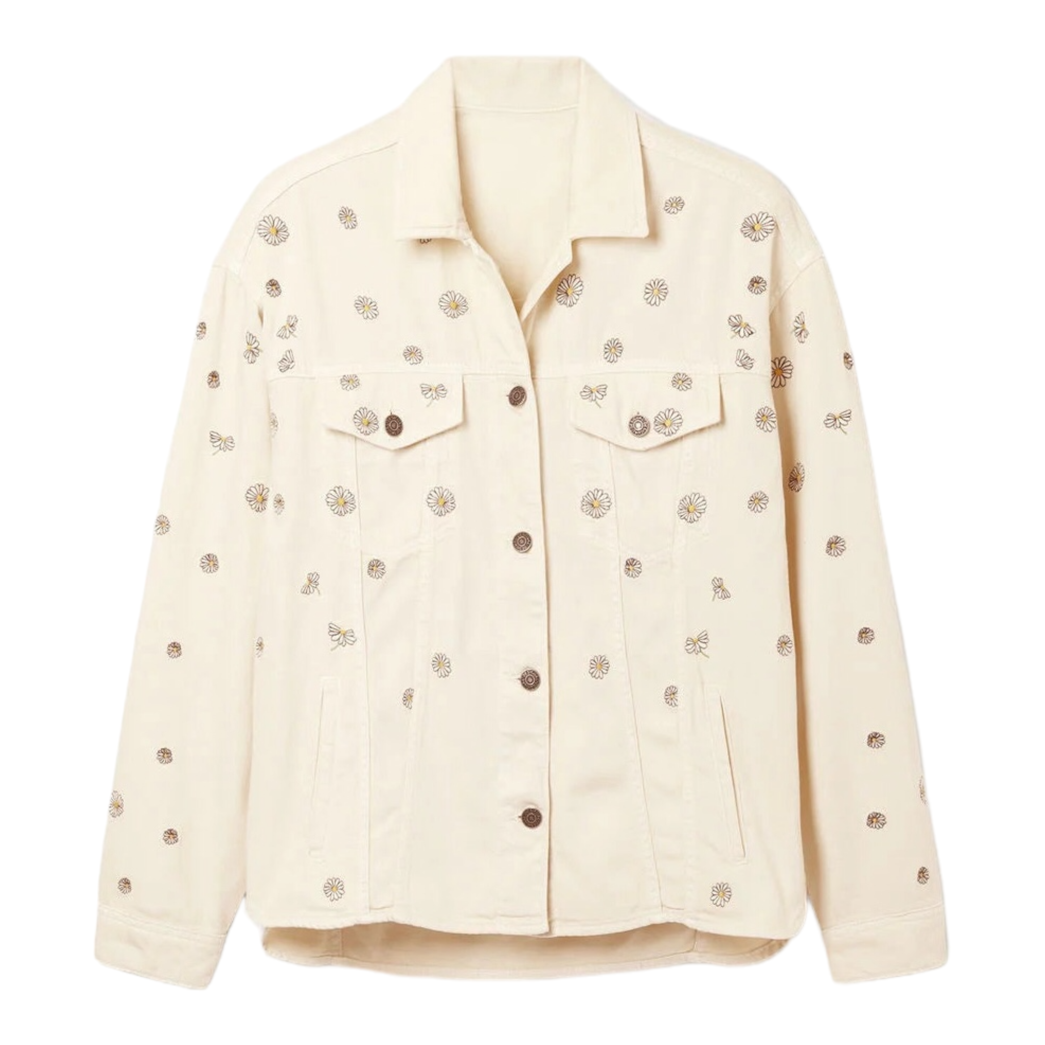 Foto 1 | Chaqueta Vaquera Trucker Margaritas Desigual