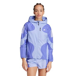 Foto 2 | Chamarra Adidas Performance Azul para Mujer