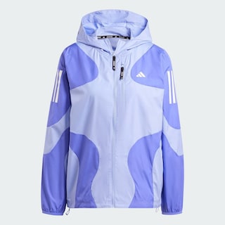 Foto 3 | Chamarra Adidas Performance Azul para Mujer
