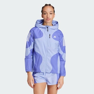 Foto 4 | Chamarra Adidas Performance Azul para Mujer
